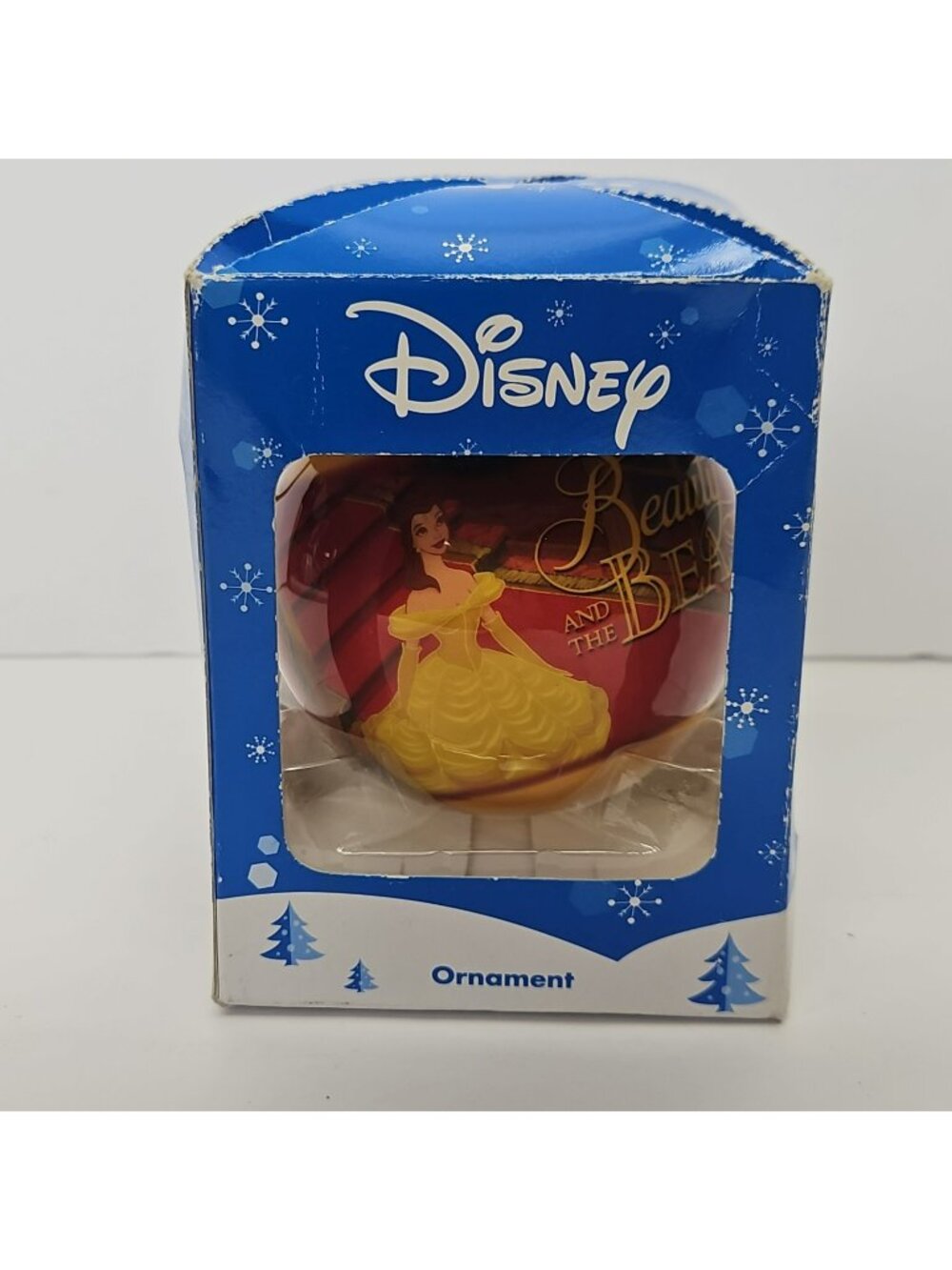 Disney Beauty and the Beast Christmas Ornament 1997 Vintage Collectible New